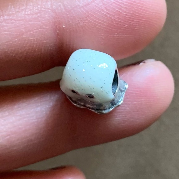 NWOT Glow-in-the-dark Boo Ghost Charm Sterling Silver 925 - Picture 6 of 10